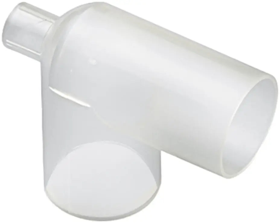 Salter Labs Airlife Ventilator Elbow Connector with Temperature Port, 22mm