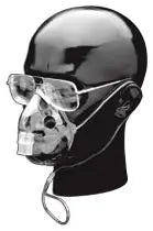 Salter Labs Adult Elongated Aerosol Mask