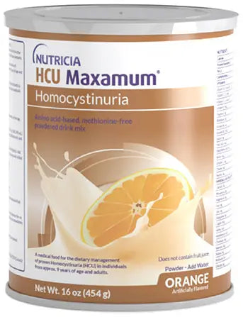 Nutricia HCU Maxamum Powdered Medical Food, Orange Flavor, 16 oz