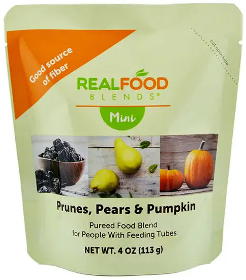 Nutricia Real Food Blends Mini Tube-Fed Meals - Prunes, Pears & Pumpkin