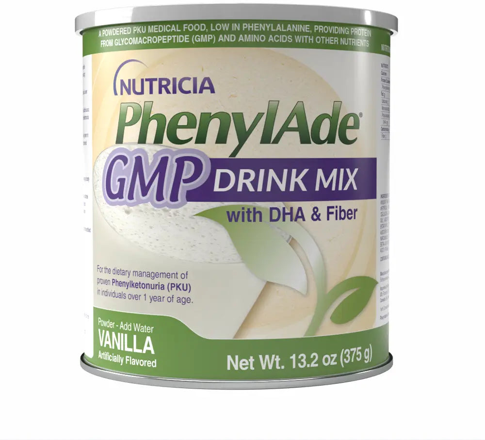 PhenylAde GMP Drink Mix, 13.2 oz (375 g) Can, Vanilla Flavored
