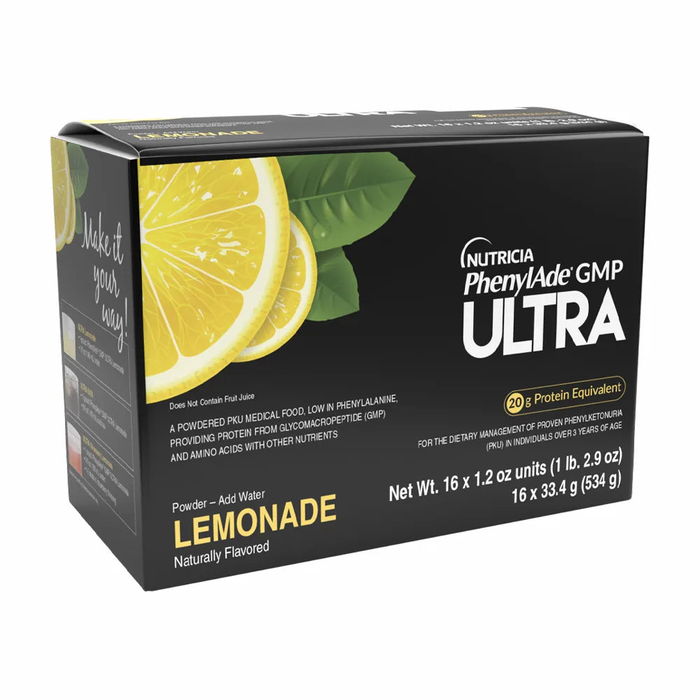 Nutricia PhenylAde GMP ULTRA Powdered PKU Formula, 33.4 g