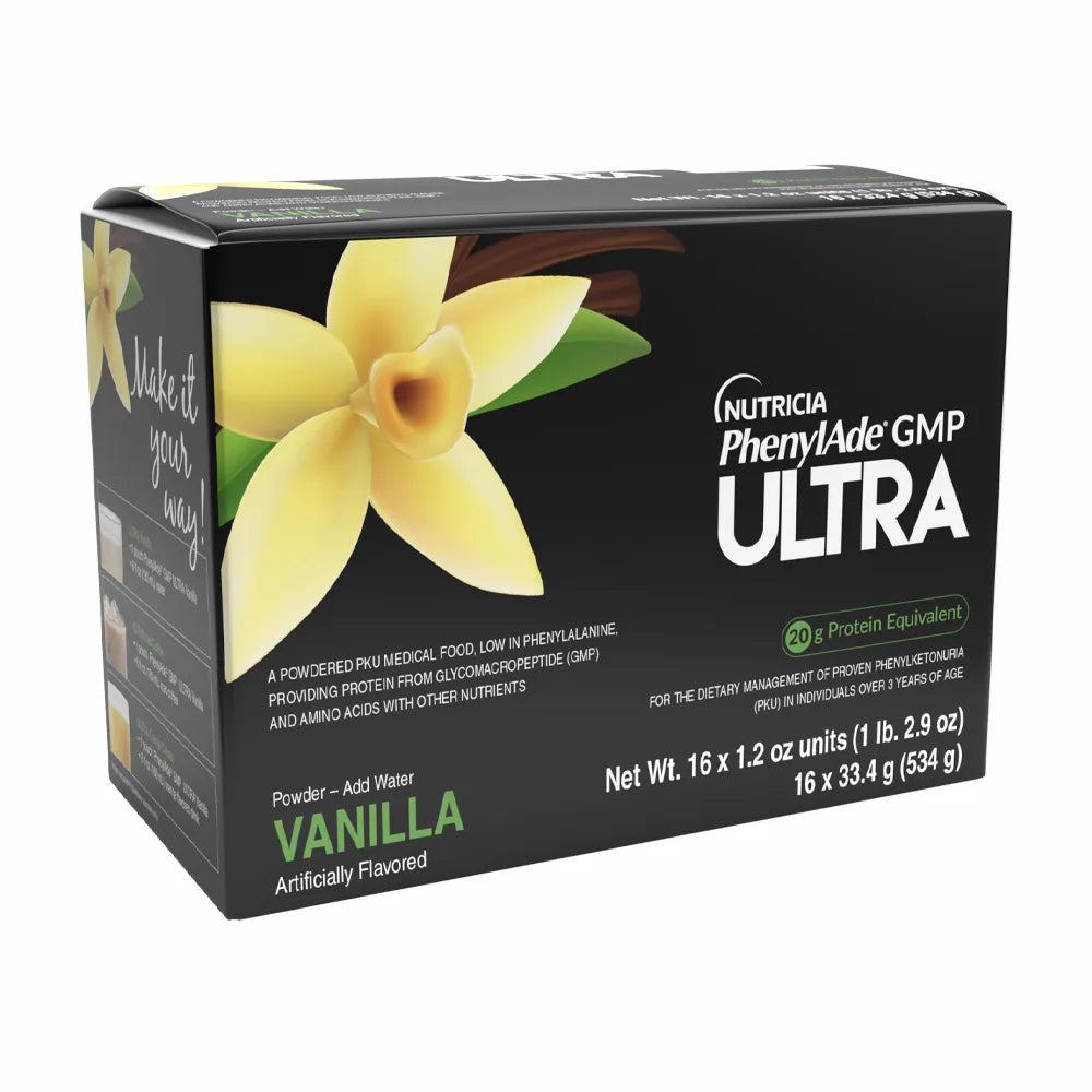 Nutricia PhenylAde GMP ULTRA Powdered PKU Formula, 33.4 g