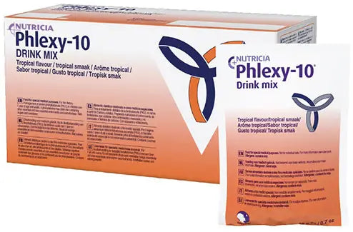 Nutricia Phlexy-10 System Supplements Drink Mix 20g Packet, Tropical Surprise
