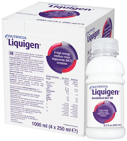 Nutricia Liquigen 250 mL Unflavored MCT Emulsion