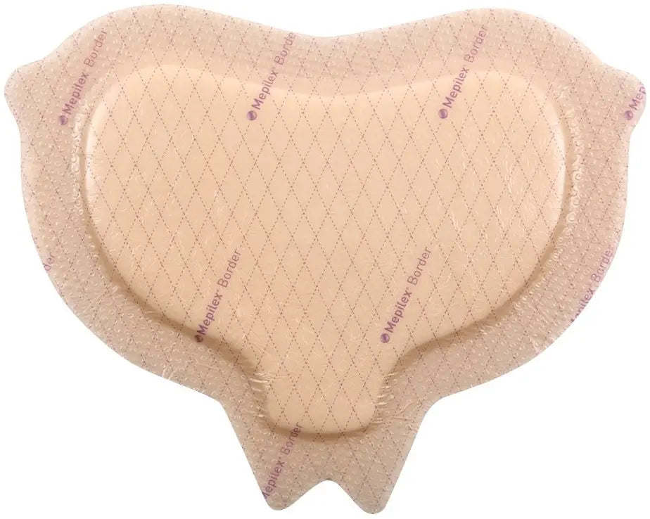 Molnlycke Mepilex Border Sacrum Self-Adherent Foam Dressing