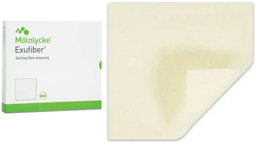 Molnlycke Exufiber Gelling Fiber Wound Dressing
