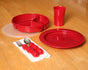 Ableware Maddak Redware Tableware - Adaptive Dining Set
