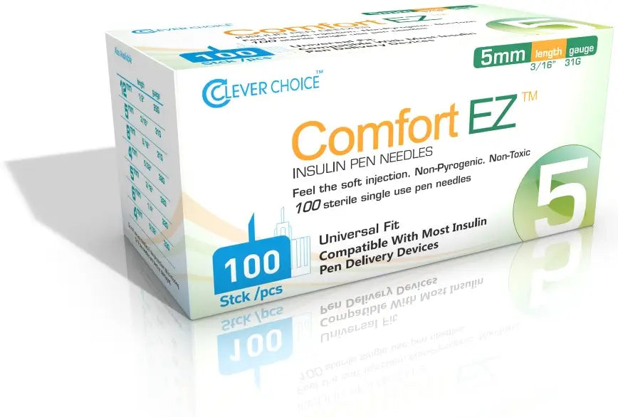 SDI USA INC. DBA SIMPLE DIAGNOSTICS Clever Choice Comfort EZ Insulin Pen Needles