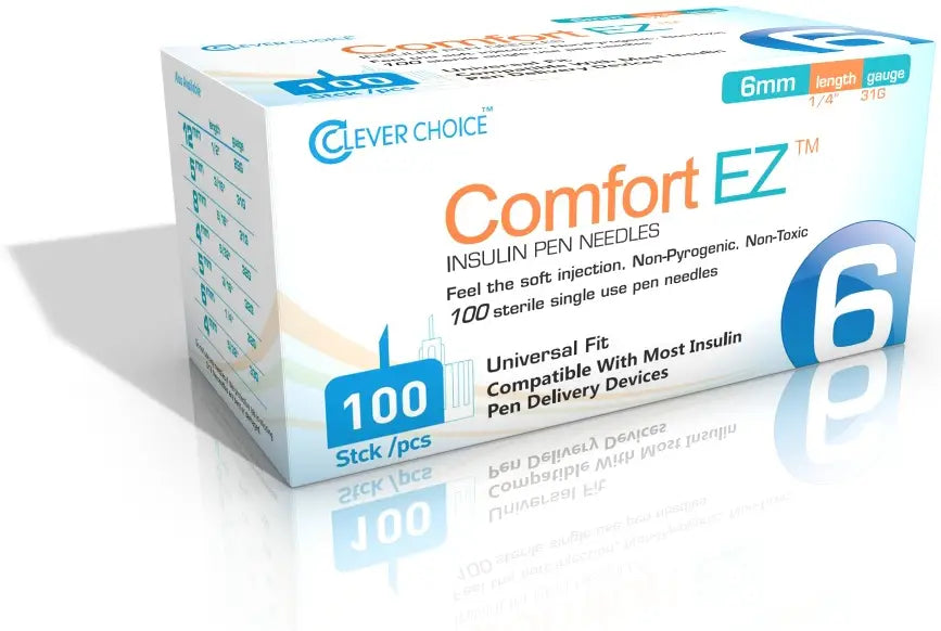 SDI USA INC. DBA SIMPLE DIAGNOSTICS Clever Choice Comfort EZ Insulin Pen Needles