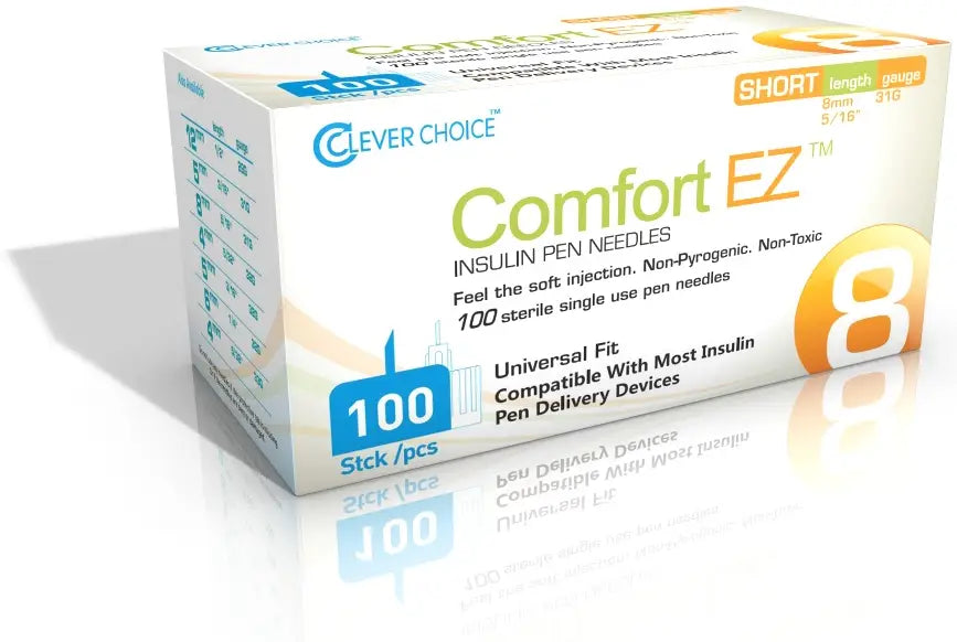 SDI USA INC. DBA SIMPLE DIAGNOSTICS Clever Choice Comfort EZ Insulin Pen Needles