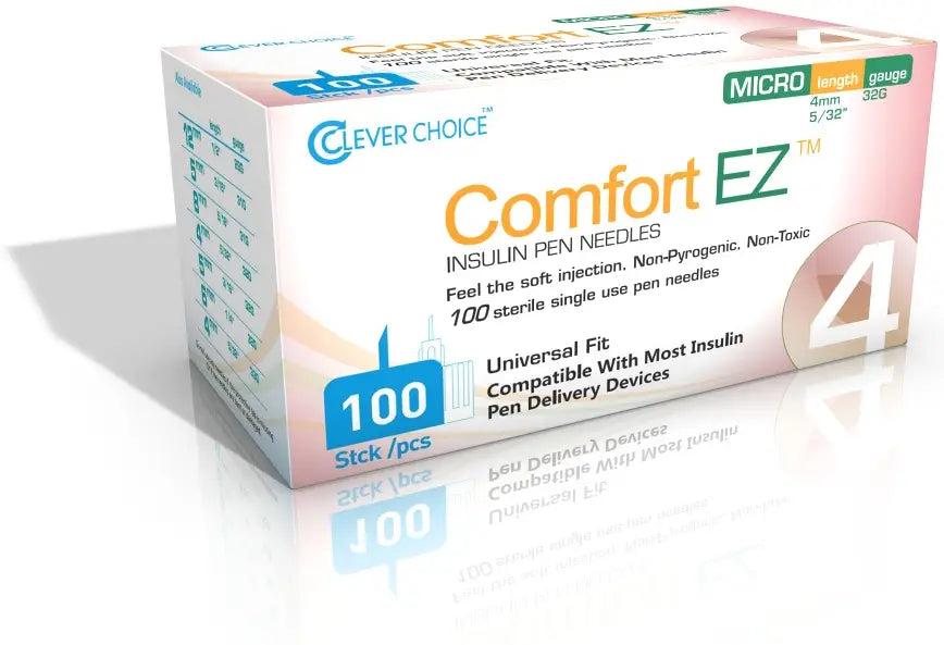 SDI USA INC. DBA SIMPLE DIAGNOSTICS Clever Choice Comfort EZ Insulin Pen Needles