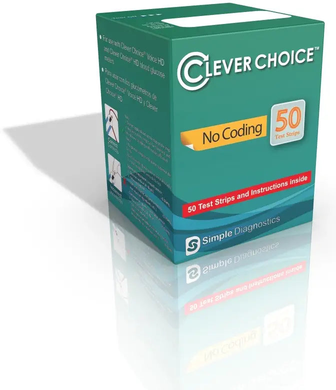 Clever Choice Blood Glucose Test Strips