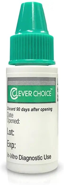 Clever Choice Normal Control Solution for Glucose Meters