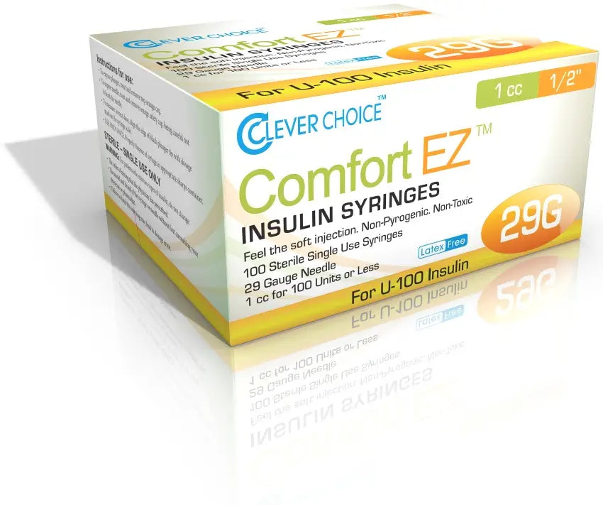SDI USA INC. DBA SIMPLE DIAGNOSTICS Clever Choice Comfort EZ Insulin Syringes
