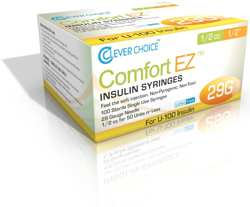 SDI USA INC. DBA SIMPLE DIAGNOSTICS Clever Choice Comfort EZ Insulin Syringes