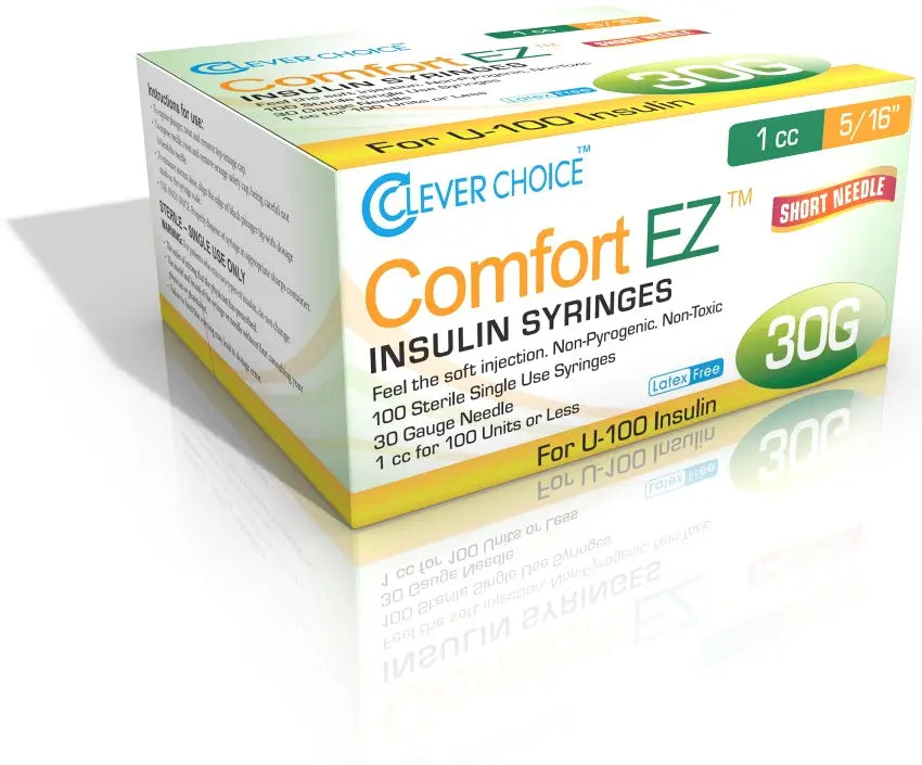 SDI USA INC. DBA SIMPLE DIAGNOSTICS Clever Choice Comfort EZ Insulin Syringes