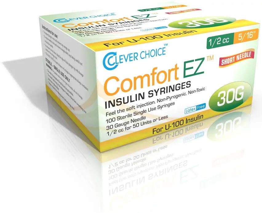 SDI USA INC. DBA SIMPLE DIAGNOSTICS Clever Choice Comfort EZ Insulin Syringes
