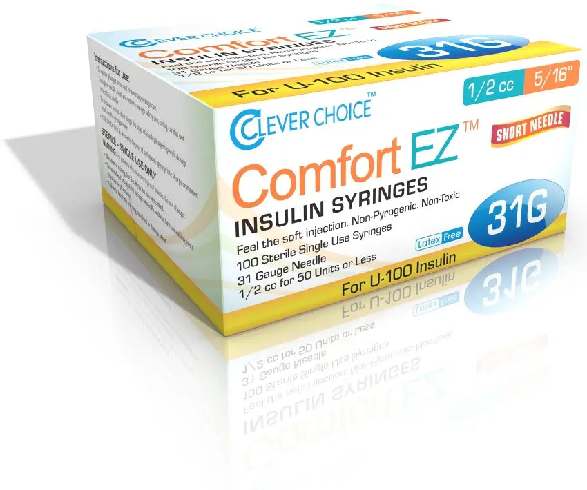SDI USA INC. DBA SIMPLE DIAGNOSTICS Clever Choice Comfort EZ Insulin Syringes