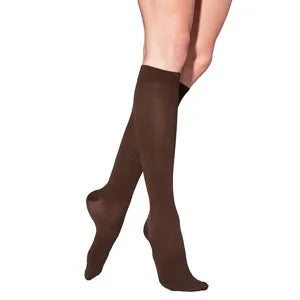 SIGVARIS 362C Motion Cushioned Cotton Calf Compression Stockings
