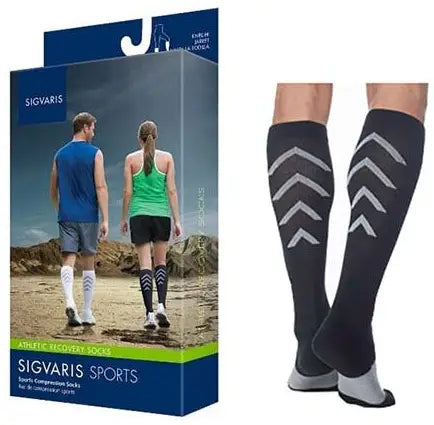 Sigvaris Recovery Sock Calf - 15-20 mmHg Compression