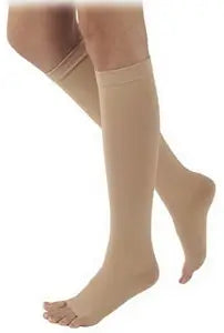 Sigvaris 504Waist ATT Compression Stocking - Size L4, Beige