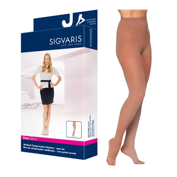 SIGVARIS Style Sheer Compression Pantyhose