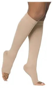 Sigvaris Essential Opaque Calf Compression Stockings 20-30mmHg Open Toe