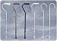 Medline Guardian Adult Aluminum Adjustable Cane 31"-40"