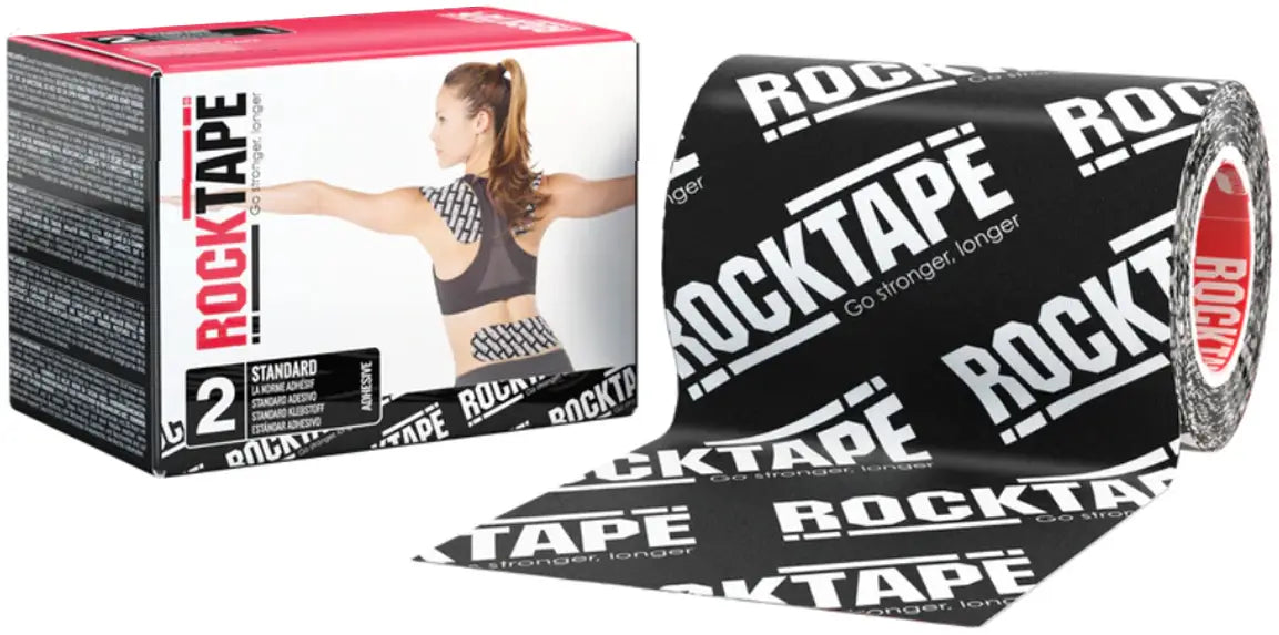 Implus RockTape Mini Big Daddy Kinesiology Tape, 4" x 16.4' Roll, Medical