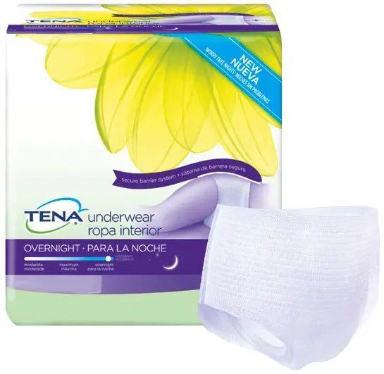 TENA Overnight Underwear, Extra Large