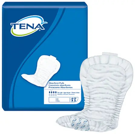 TENA Dry Comfort Light Absorbency Day Pad, 13" Long