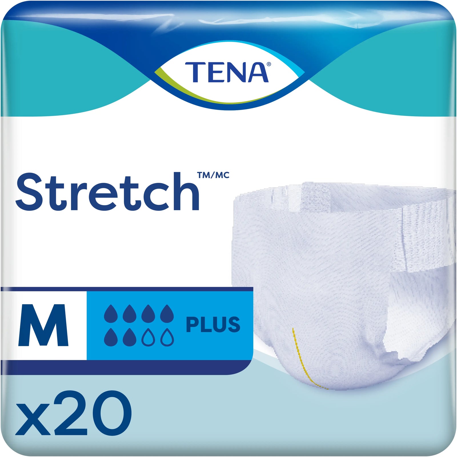 TENA Stretch Plus Briefs - Adult Incontinence Protection