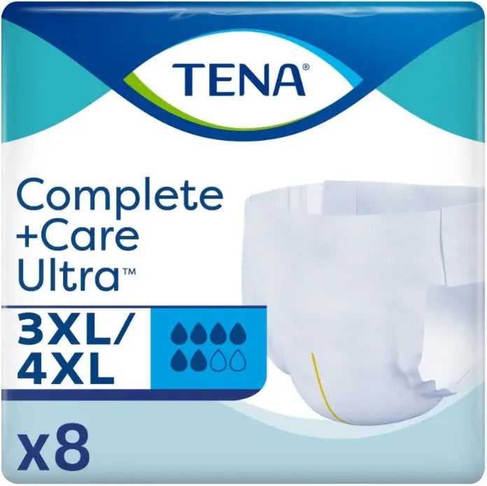 TENA Complete + Care Ultra Briefs - Adult Incontinence Briefs