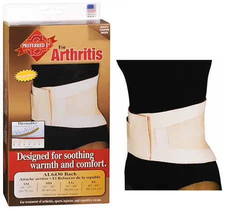 Scott Specialties Back Support Arthritis Neoprene ThermaDry - Beige, X-Large