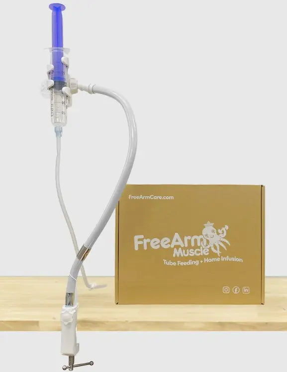 FreeArm Muscle Tube Feeding and Infusion Holder