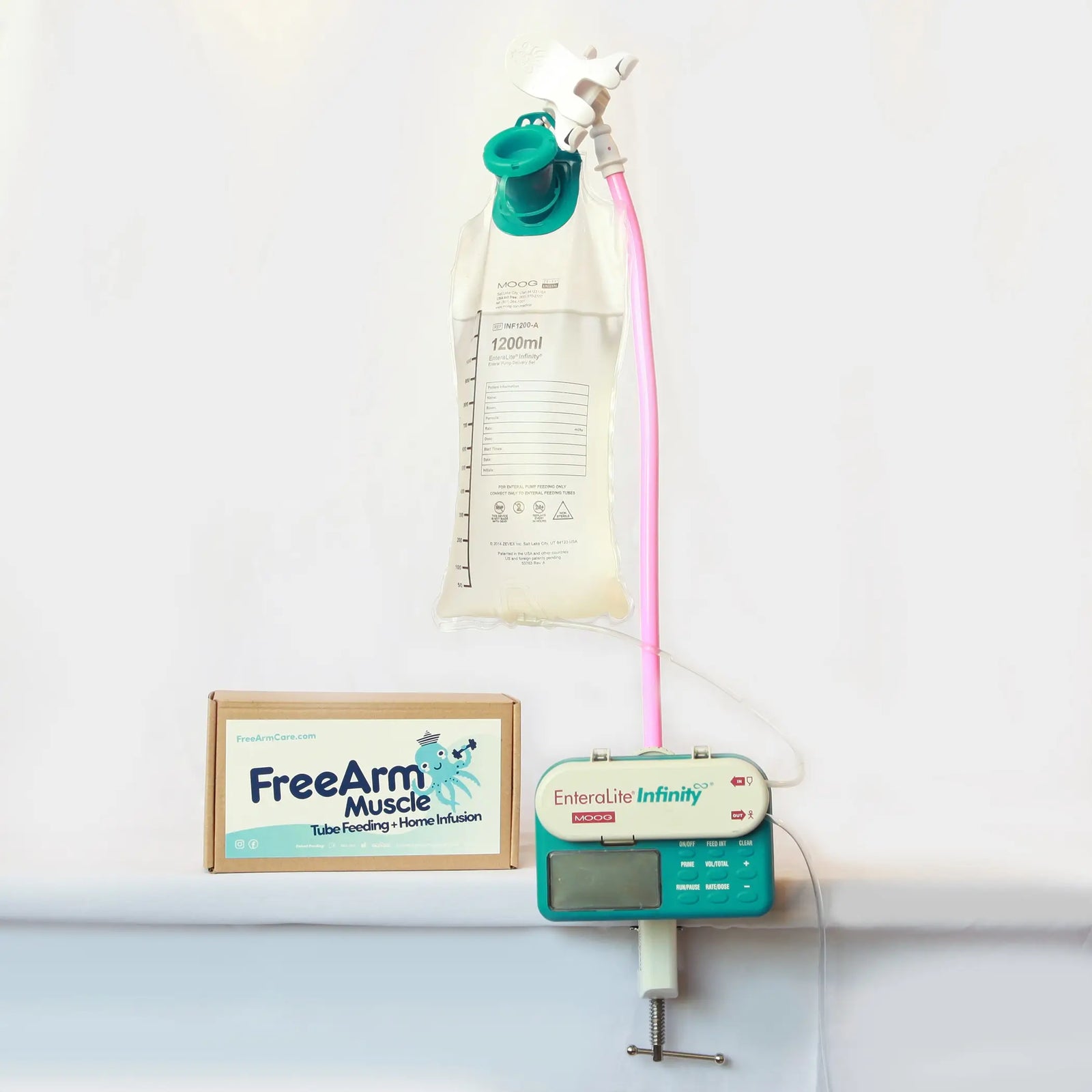 Staley House FreeArm Muscle Tube Feeding and Infusion Holder