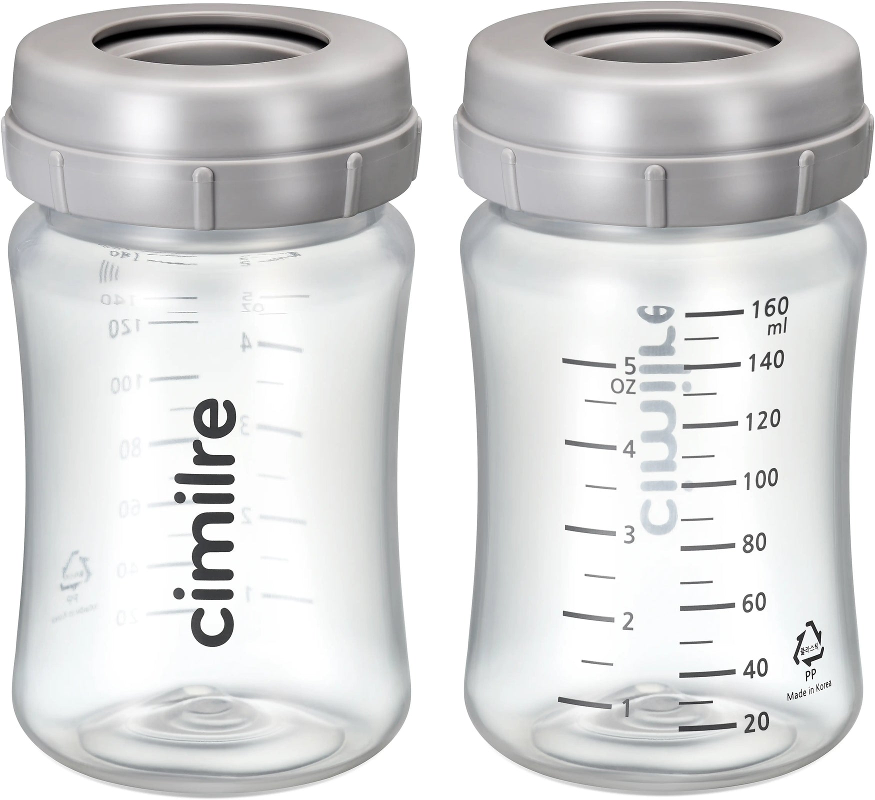 Symmetrical Health Storage Bottle Set
