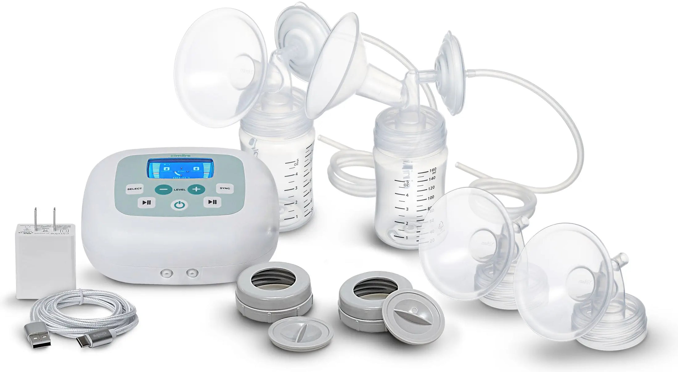 Cimilre S5+ Dual-Motor Rechargeable Breast Pump