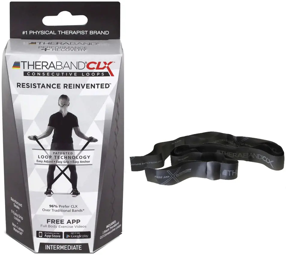 TheraBand CLX Resistance Band - Multiple Resistance Levels
