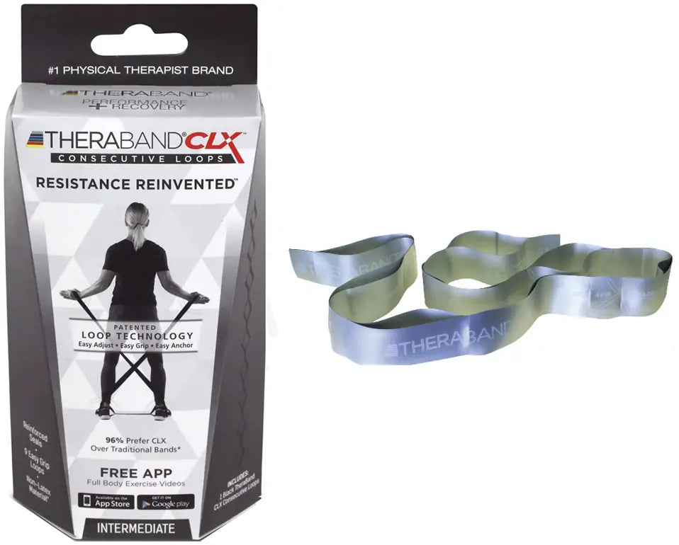 TheraBand CLX Resistance Band - Multiple Resistance Levels