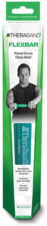 TheraBand FlexBar Green Intermediate Resistance