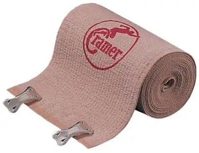 Cramer Deluxe Woven Elastic Wrap, Beige, 6 x 5 Yards