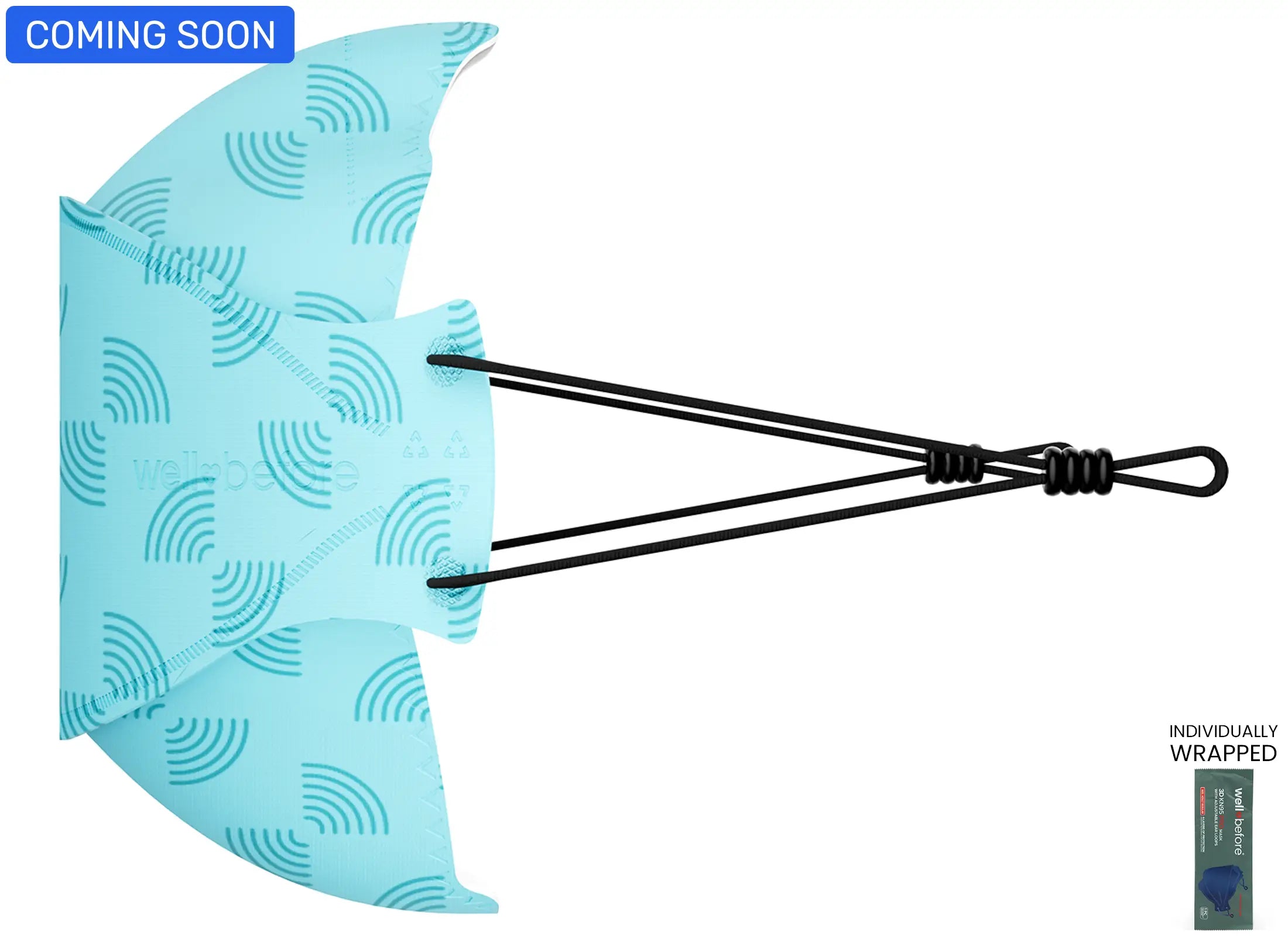 KN95 3D Pro Face Mask | Premium 3D Fit, Anti-fogging, Adjustable Ear Loops