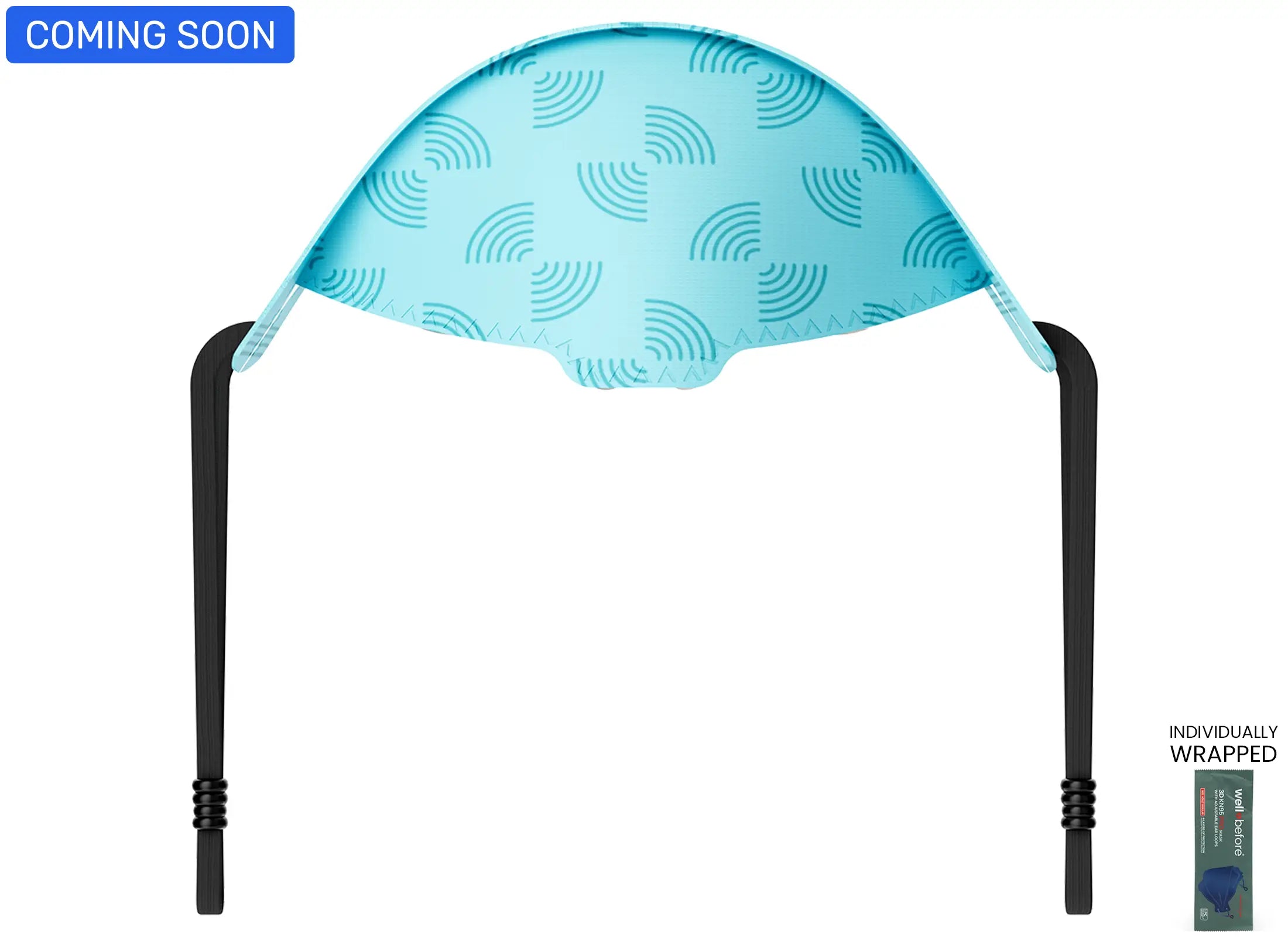 KN95 3D Pro Face Mask | Premium 3D Fit, Anti-fogging, Adjustable Ear Loops