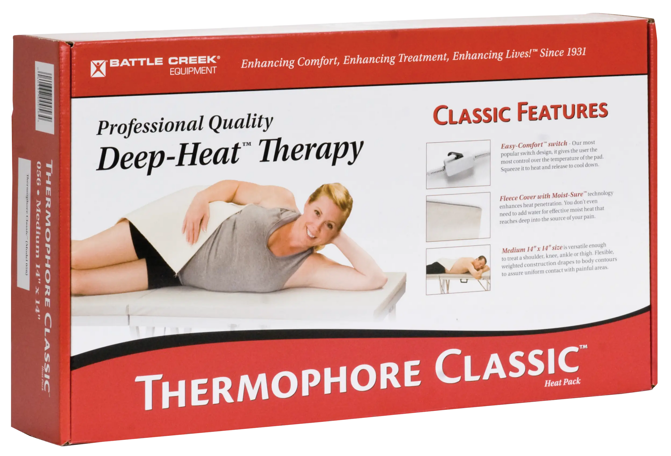 Battle Creek Thermophore Classic Heating Pads (3 Sizes)