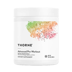 Thorne Advanced Pre-Workout, Rainbow Sherbet Flavor, 10.4 oz image