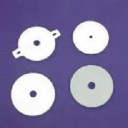 Torbot Hypalon Flat Rubber Faceplate 3" Diameter, 1-1/2" Opening Size