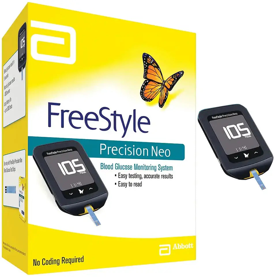 FreeStyle Precision Neo Blood Glucose Monitoring System Kit