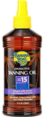 Banana Boat Tanning Oil Protective SPF 15 - 8 fl oz